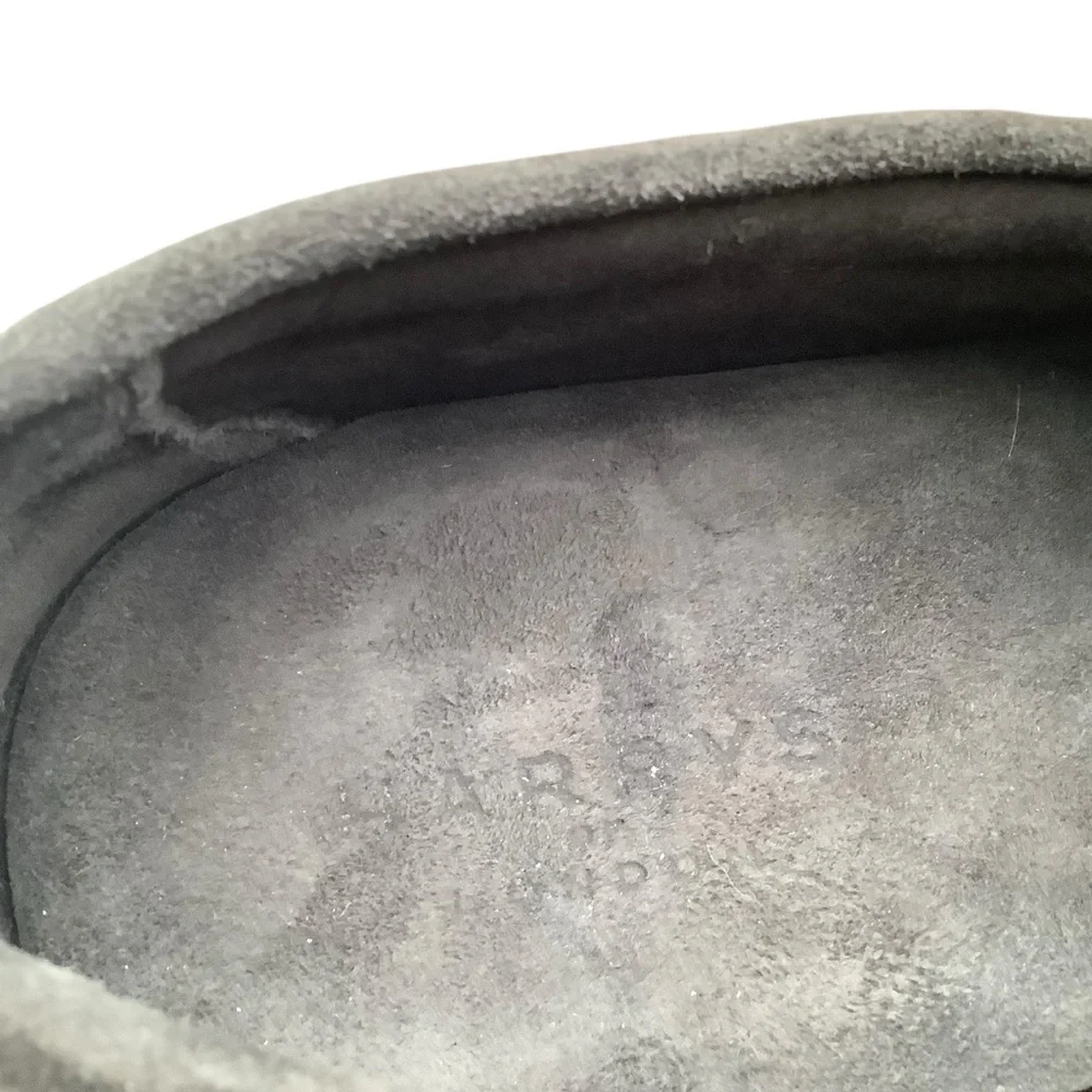 Harry of London Men's Suede Loafers - Dark Gray‎ size 46 US12